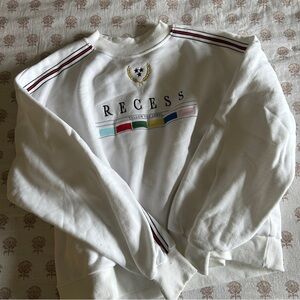 Yellow the Label “Recess” Sweatshirt